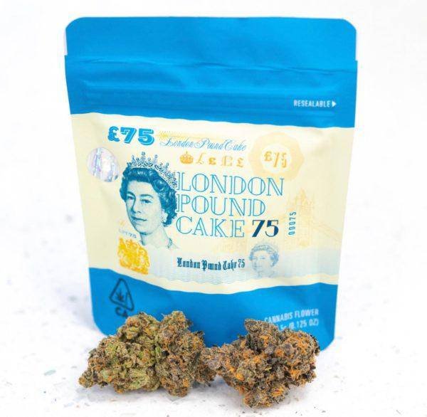 London Pound Cake – THC: 30%